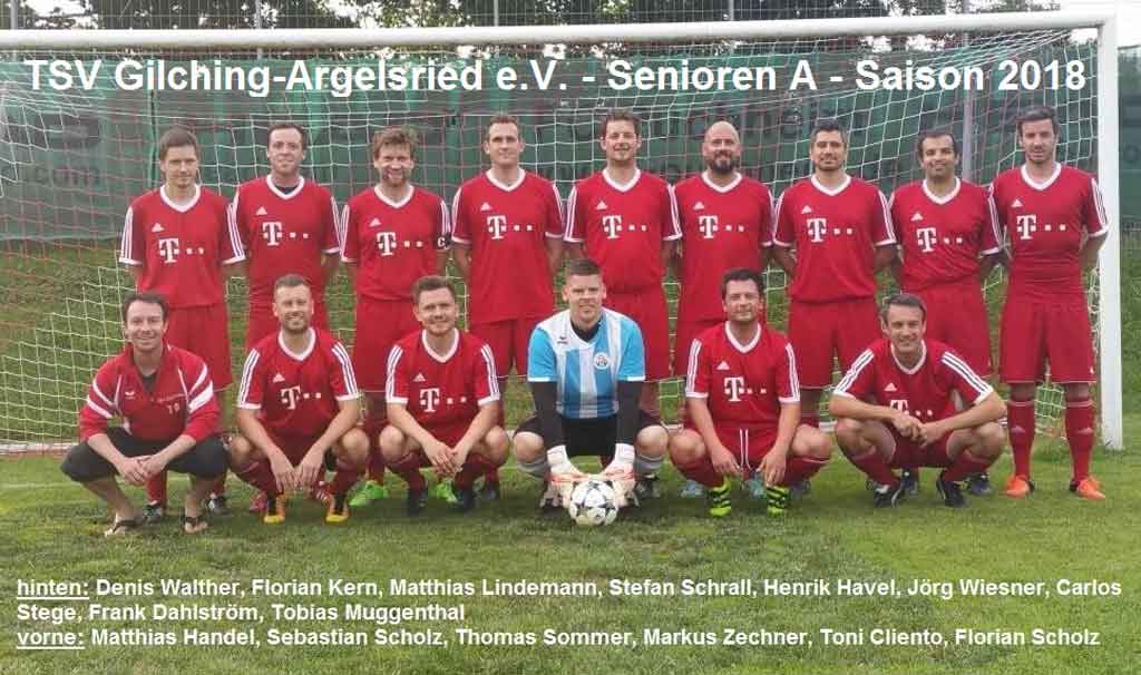 Mannschaft Senioren A 2018
