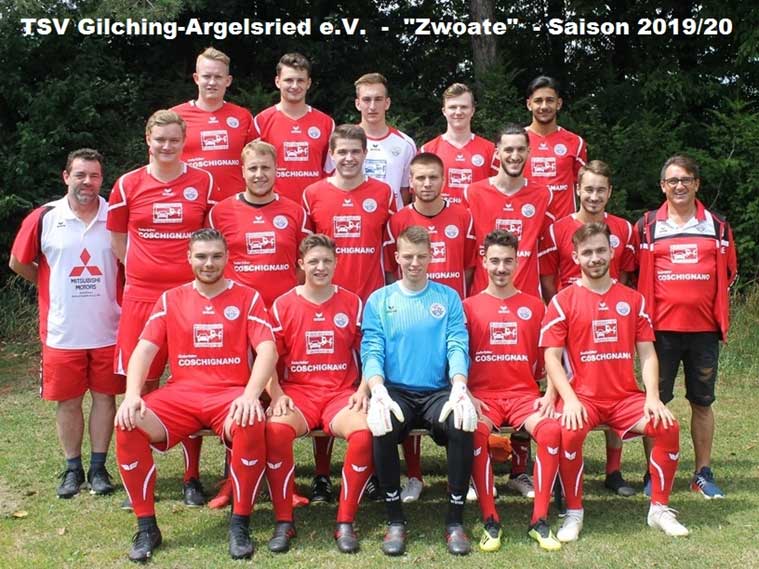 Zweite Männermannschaft TSV Gilching Argelsried